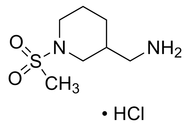 1-[1-(Methylsulfonyl)-3-piperidinyl]methanamine hydrochloride AldrichCPR