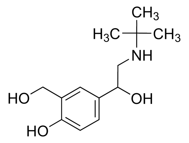 Albuterol solution 1.0&#160;mg/mL in methanol, ampule of 1&#160;mL, certified reference material