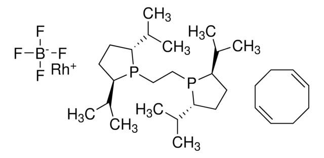 1,2-Bis((2R,5R)-2,5-di-i-propylphospholano)ethane(cyclooctadiene)rhodium(I) tetrafluoroborate AldrichCPR