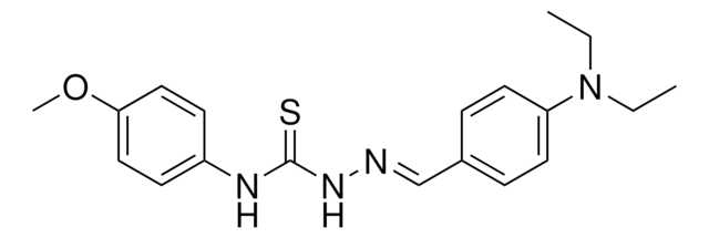 4-(DIETHYLAMINO)BENZALDEHYDE N-(4-METHOXYPHENYL)THIOSEMICARBAZONE AldrichCPR