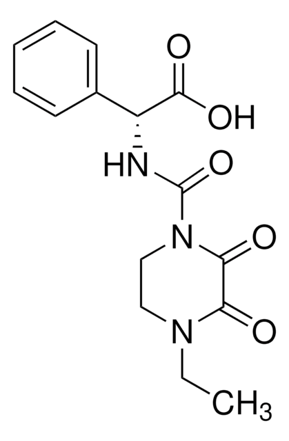 (R)-(&#8722;)-&#945;-[[(4-Ethyl-2,3-dioxo-1-piperazinyl)carbonyl]amino]benzeneacetic acid 97%