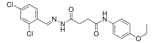 4-(2-(2,4-DICHLOROBENZYLIDENE)HYDRAZINO)-N-(4-ETHOXYPHENYL)-4-OXOBUTANAMIDE AldrichCPR