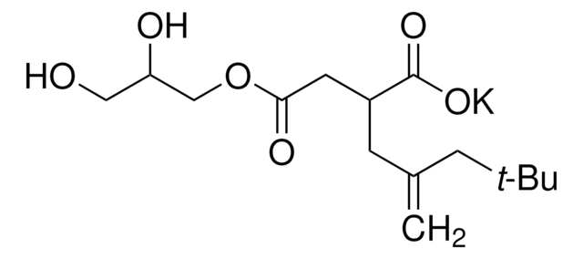 4-(2,3-Dihydroxypropyl)-2-(2-methylene-4,4-dimethylpentyl)succinate potassium salt solution 40&#160;wt. % in H2O