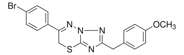 6-(4-BROMOPHENYL)-2-(4-METHOXYBENZYL)-7H-[1,2,4]TRIAZOLO[5,1-B][1,3,4]THIADIAZINE AldrichCPR