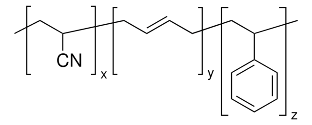 Poly(acrylonitrile-co-butadiene-co-styrene) acrylonitrile ~40&#160;wt. %, powder