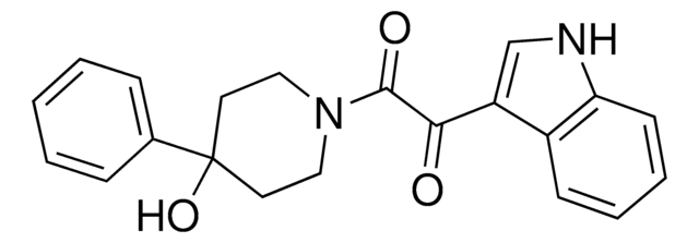 2-(4-Hydroxy-4-phenyl-1-piperidinyl)-1-(1H-indol-3-yl)-2-oxoethanone AldrichCPR