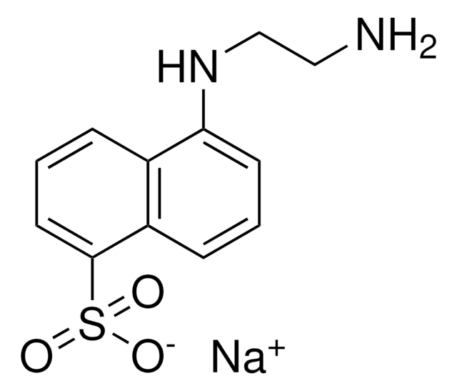 5-(2-Aminoethylamino)-1-naphthalenesulfonic acid sodium salt suitable for fluorescence