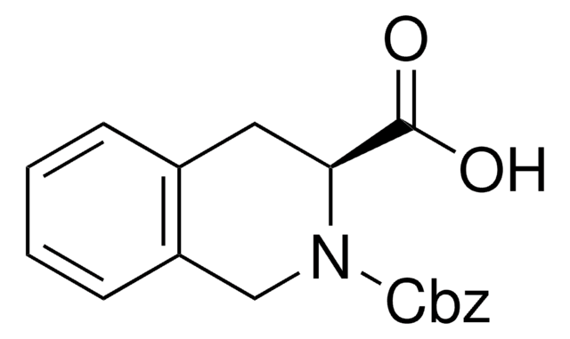 (S)-(+)-2-(Benzyloxycarbonyl)-1,2,3,4-tetrahydro-3-isoquinolinecarboxylic acid 97%