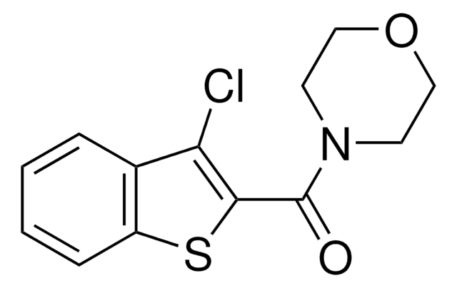 4-[(3-CHLORO-1-BENZOTHIEN-2-YL)CARBONYL]MORPHOLINE AldrichCPR