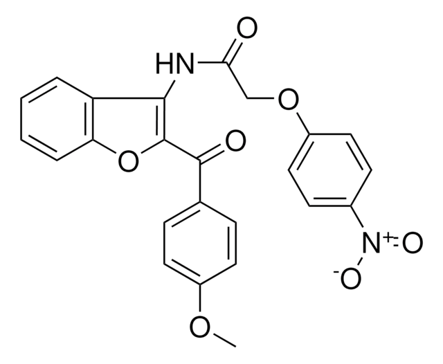 N-(2-(4-METHOXYBENZOYL)-1-BENZOFURAN-3-YL)-2-(4-NITROPHENOXY)ACETAMIDE AldrichCPR