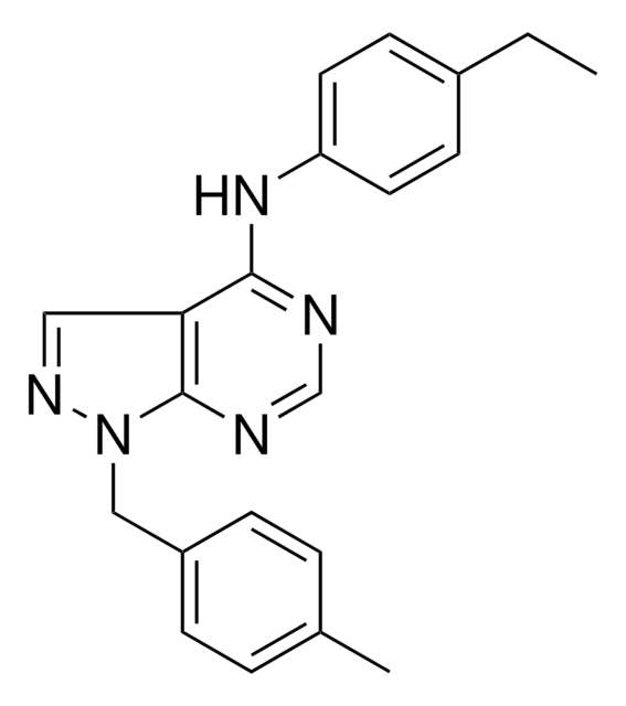 N-(4-ETHYLPHENYL)-1-(4-METHYLBENZYL)-1H-PYRAZOLO(3,4-D)PYRIMIDIN-4-AMINE AldrichCPR