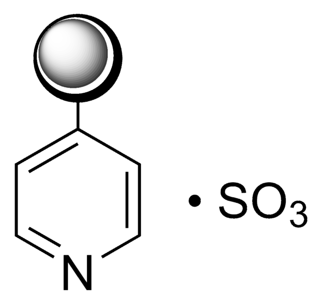 Sulfur trioxide pyridine complex polymer-bound extent of labeling: &#8805;2.0&#160;mmol/g SO3 loading