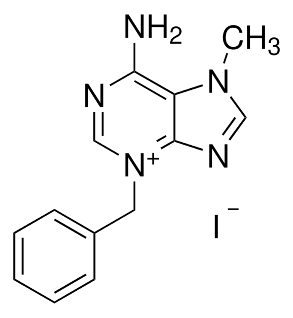 3-Benzyl-7-methyl adeninium iodide 85%, technical grade