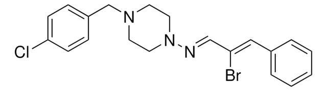 N-(2-BROMO-3-PHENYL-2-PROPENYLIDENE)-4-(4-CHLOROBENZYL)-1-PIPERAZINAMINE AldrichCPR