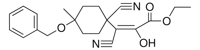 3-(4-BENZYLOXY-1-CYANO-4-ME-CYCLOHEXYL)-3-CYANO-2-HO-ACRYLIC ACID ETHYL ESTER AldrichCPR