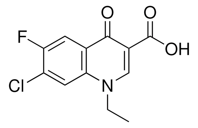 7-CHLORO-1-ETHYL-6-FLUORO-4-OXO-1,4-DIHYDRO-QUINOLINE-3-CARBOXYLIC ACID AldrichCPR