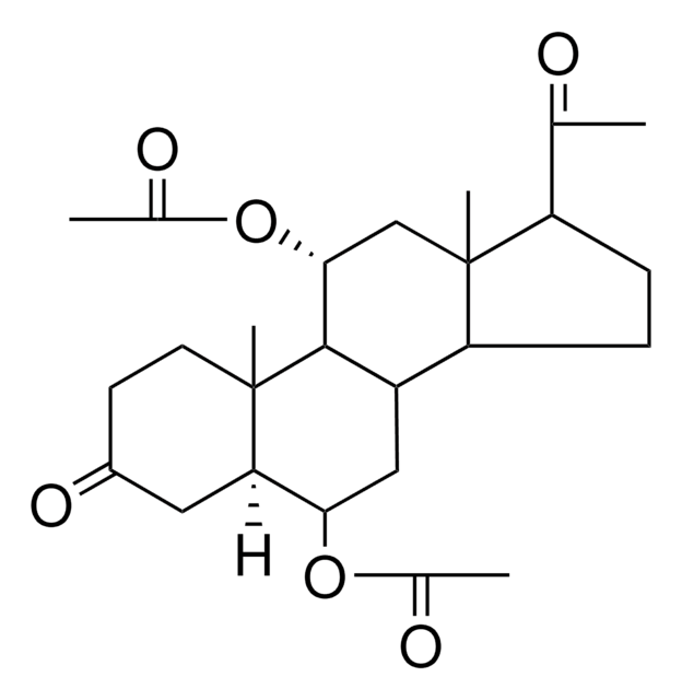 3,20-DIOXO-5-ALPHA-PREGNANE-6-BETA,11-ALPHA-DIYL DIACETATE AldrichCPR