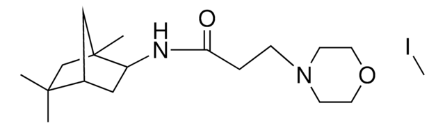 3-MORPHOLIN-4-YL-N-(TRIMETHYL-BICYCLO(2.2.1)HEPT-2-YL)-PROPIONAMIDE, IODOMETHANE AldrichCPR