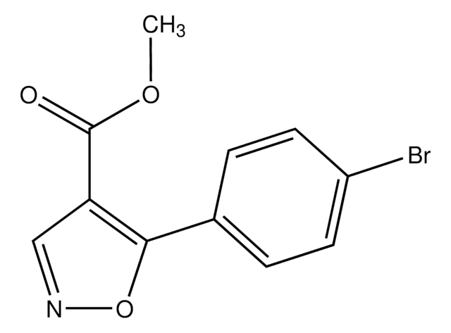 Methyl 5-(4-bromophenyl)isoxazole-4-carboxylate