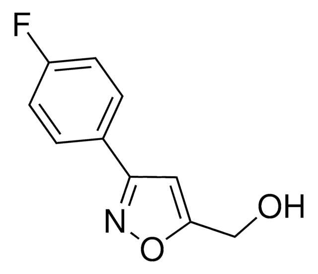 [3-(4-fluoro-phenyl)-isoxazol-5-yl]-methanol AldrichCPR