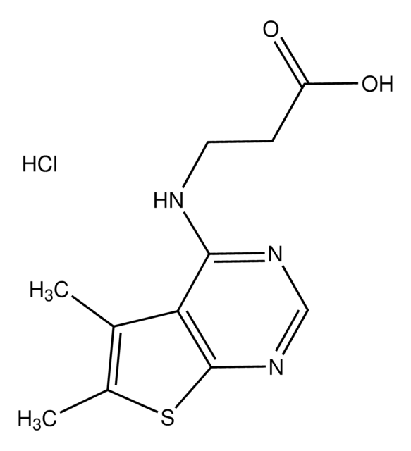 N-(5,6-Dimethylthieno[2,3-d]pyrimidin-4-yl)-b-alanine hydrochloride