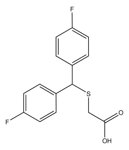 {[Bis(4-fluorophenyl)methyl]thio}acetic acid