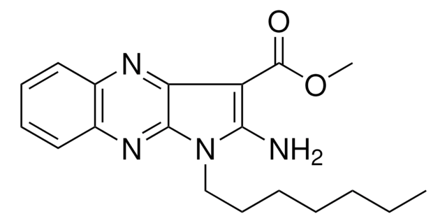 METHYL 2-AMINO-1-HEPTYL-1H-PYRROLO(2,3-B)QUINOXALINE-3-CARBOXYLATE AldrichCPR