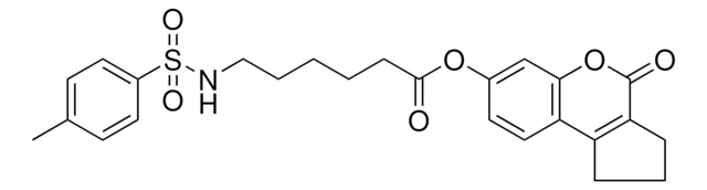 4-OXO-1,2,3,4-TETRAHYDROCYCLOPENTA[C]CHROMEN-7-YL 6-{[(4-METHYLPHENYL)SULFONYL]AMINO}HEXANOATE AldrichCPR