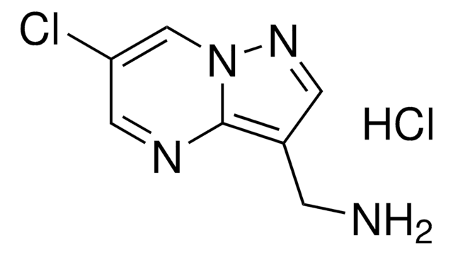 (6-Chloropyrazolo[1,5-a]pyrimidin-3-yl)methanamine hydrochloride AldrichCPR