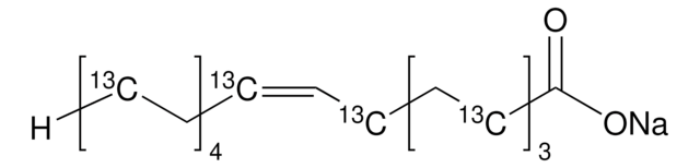 Sodium oleate-2,4,6,8,10,12,14,16,18-13C9 &#8805;99 atom % 13C, &#8805;99% (CP)