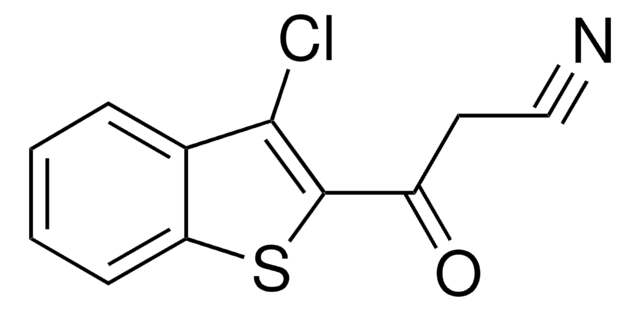 3-(3-CHLORO-1-BENZOTHIEN-2-YL)-3-OXOPROPANENITRILE AldrichCPR