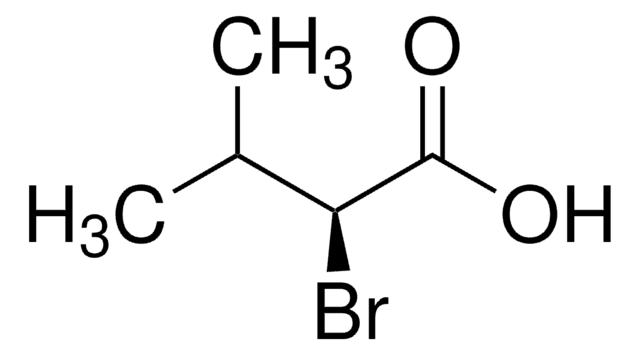 (S)-(&#8722;)-2-Bromo-3-methylbutyric acid 96%