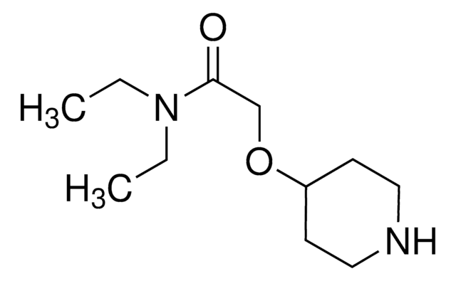 N,N-Diethyl-2-(4-piperidinyloxy)acetamide AldrichCPR