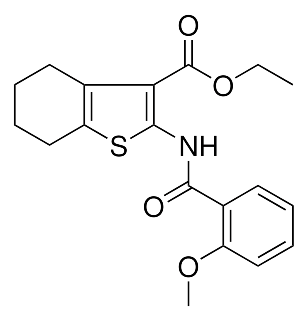 ET 2-((2-METHOXYBENZOYL)AMINO)-4,5,6,7-TETRAHYDRO-1-BENZOTHIOPHENE-3-CARBOXYLATE AldrichCPR