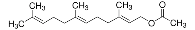 Farnesyl acetate &#8805;95%, stabilized, FG