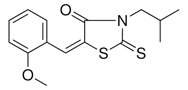 3-ISOBUTYL-5-(2-METHOXYBENZYLIDENE)-2-THIOXO-1,3-THIAZOLIDIN-4-ONE AldrichCPR