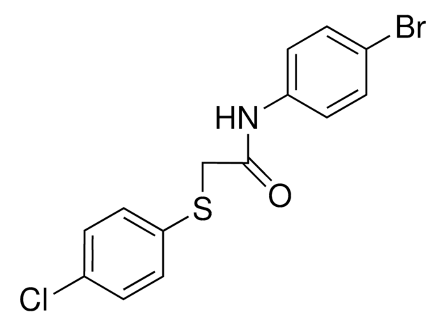 4'-BROMO-2-(4-CHLOROPHENYLTHIO)ACETANILIDE AldrichCPR