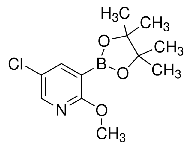 5-Chloro-2-methoxy-3-(4,4,5,5-tetramethyl-1,3,2-dioxaborolan-2-yl)pyridine AldrichCPR