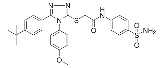 N-[4-(AMINOSULFONYL)PHENYL]-2-{[5-(4-TERT-BUTYLPHENYL)-4-(4-METHOXYPHENYL)-4H-1,2,4-TRIAZOL-3-YL]SULFANYL}ACETAMIDE AldrichCPR