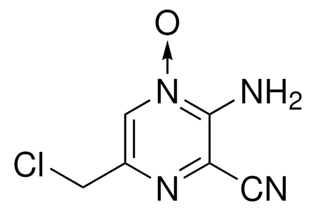 3-Amino-6-(chloromethyl)-2-pyrazinecarbonitrile 4-oxide 97%