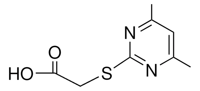 2-(4,6-DIMETHYLPYRIMIDIN-2-YLTHIO)ACETIC ACID AldrichCPR