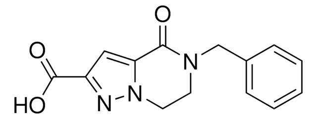 5-Benzyl-4-oxo-4,5,6,7-tetrahydropyrazolo[1,5-a]pyrazine-2-carboxylic acid AldrichCPR