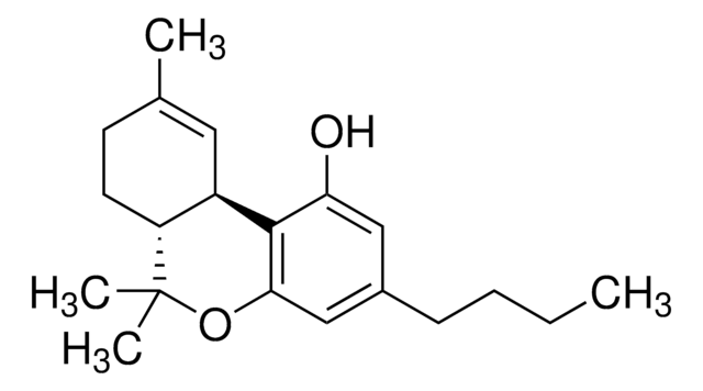 Delta9-Tetrahydrocannabibutol (Delta9-THCB) solution 1&#160;mg/mL in methanol, certified reference material, ampule of 1&#160;mL, Cerilliant&#174;