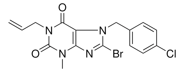 1-ALLYL-8-BROMO-7-(4-CHLORO-BENZYL)-3-METHYL-3,7-DIHYDRO-PURINE-2,6-DIONE AldrichCPR