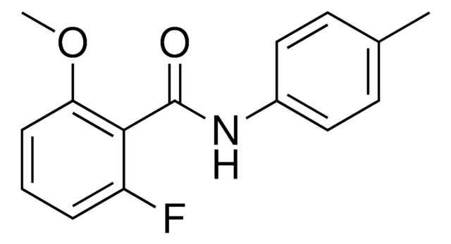 2-FLUORO-6-METHOXY-N-(4-METHYLPHENYL)BENZAMIDE AldrichCPR