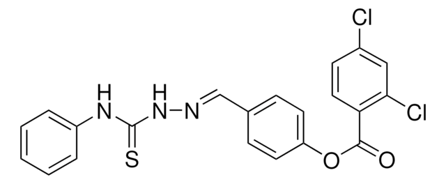 4-(2-(ANILINOCARBOTHIOYL)CARBOHYDRAZONOYL)PHENYL 2,4-DICHLOROBENZOATE AldrichCPR