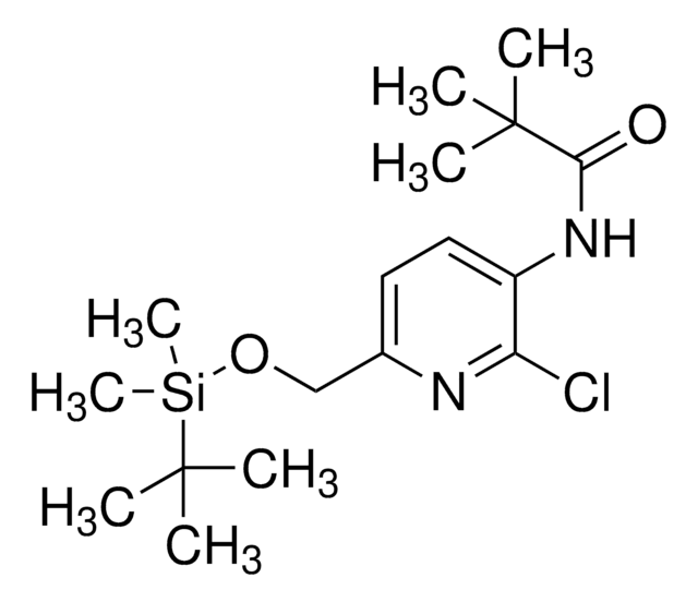 N-(6-((tert-Butyldimethylsilyloxy)methyl)-2-chloropyridin-3-yl)pivalamide AldrichCPR