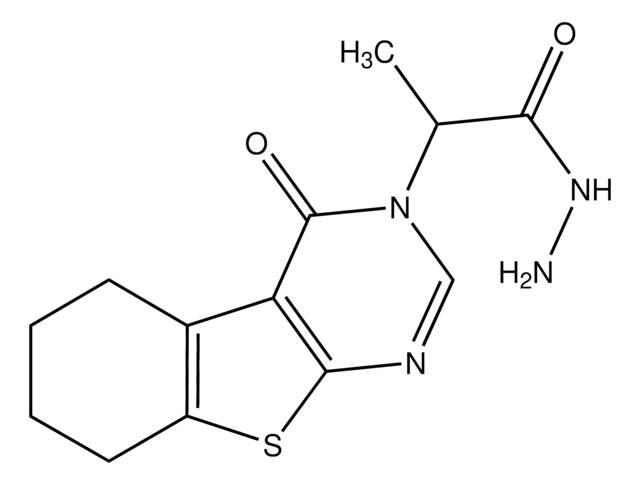 2-{4-Oxo-3H,4H,5H,6H,7H,8H-pyrimido[4,5-b]benzothiophen-3-yl}propanehydrazide