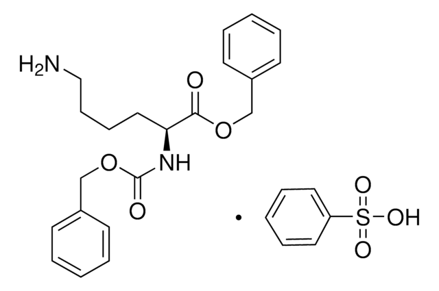 N-&#945;-Carbobenzoxy-L-lysine benzyl ester benzenesulfonate