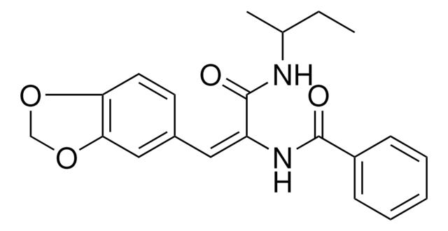 N-(2-(1,3-BENZODIOXOL-5-YL)-1-((SEC-BUTYLAMINO)CARBONYL)VINYL)BENZAMIDE AldrichCPR